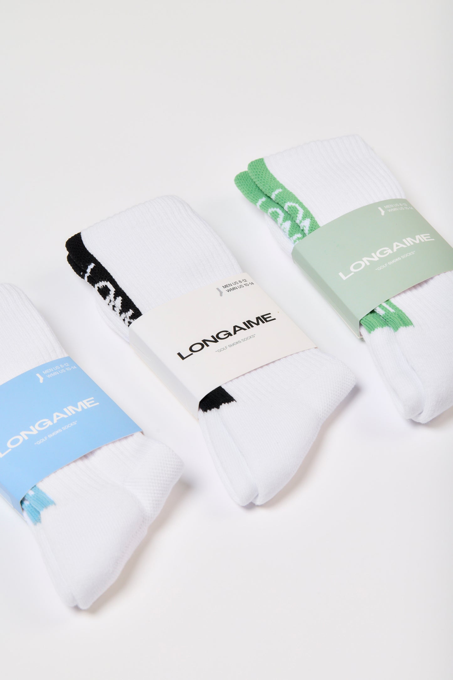 Stripe Back Crew Sock
